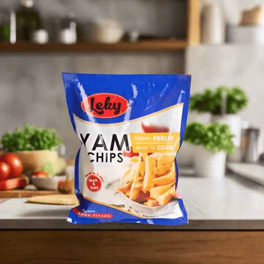 Yam Chips and Sticks Mixed Half Box (600g x 13) - 7.8kg - Convenient African Food Shop