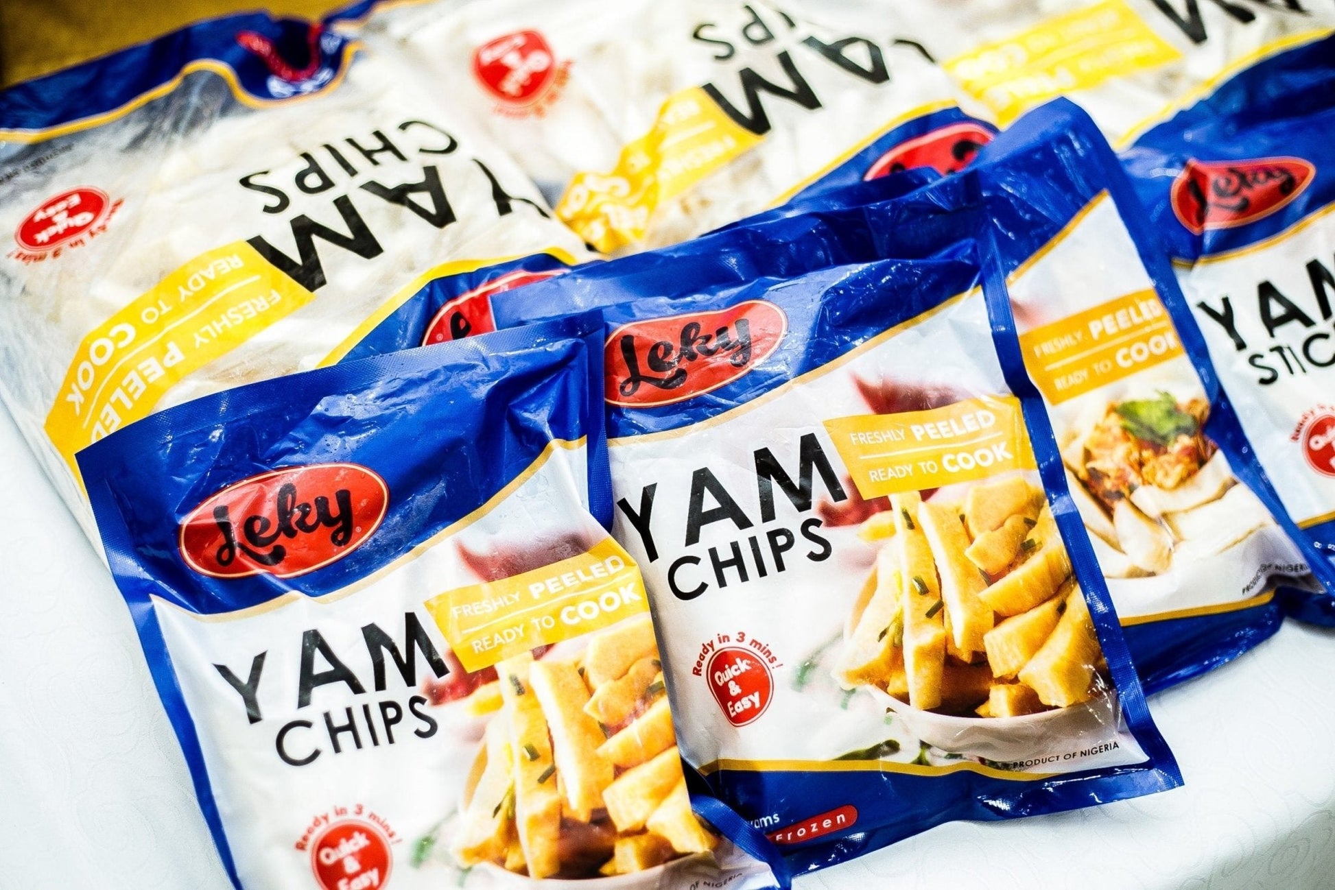 Yam Chips and Sticks Mixed Half Box (600g x 13) - 7.8kg - Convenient African Food Shop