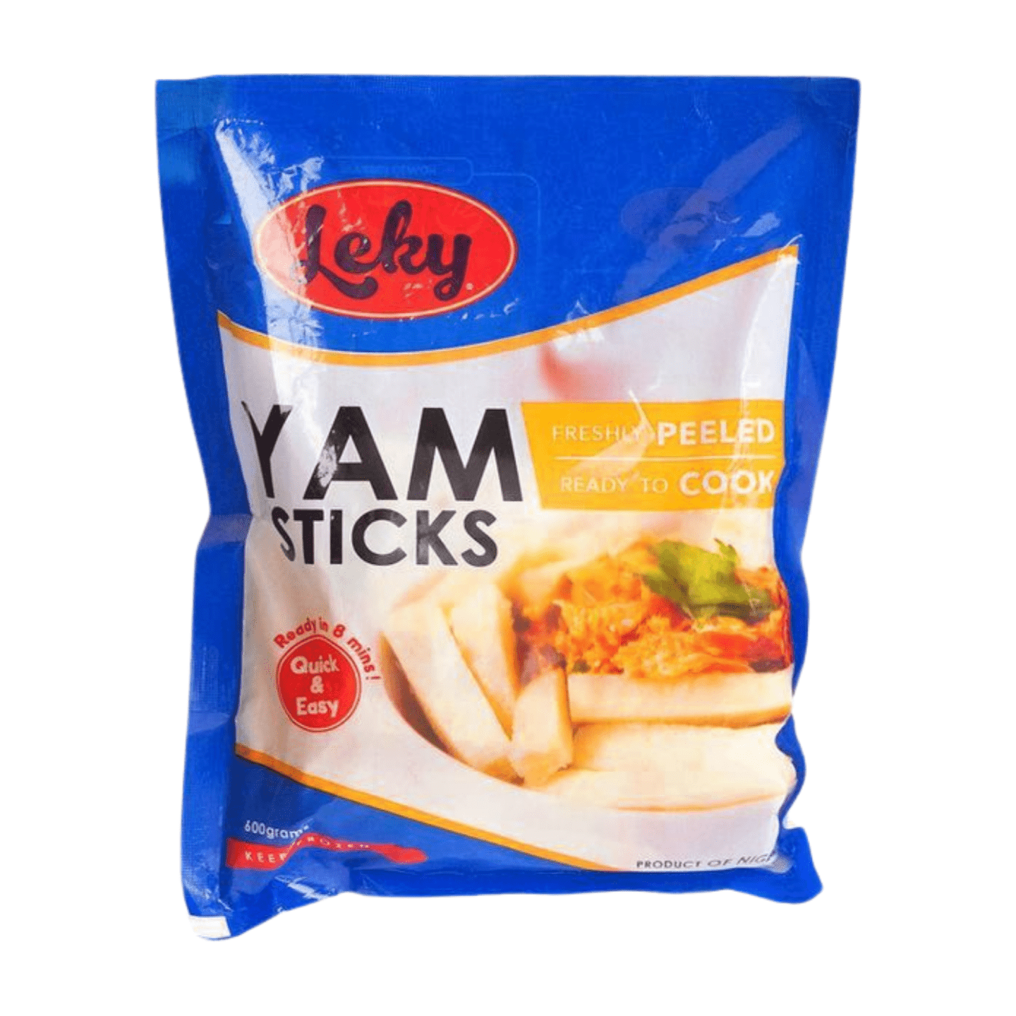 Yam Sticks Box (600g x 25) - 15 kg - Convenient African Food Shop