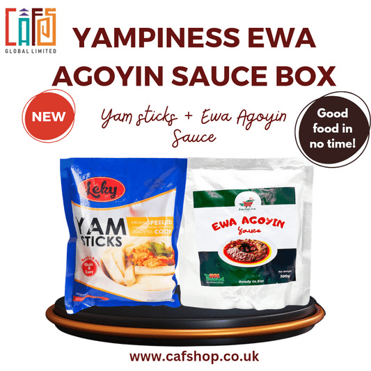 Yampiness Ewa Agoyin Sauce Box - Convenient African Food Shop